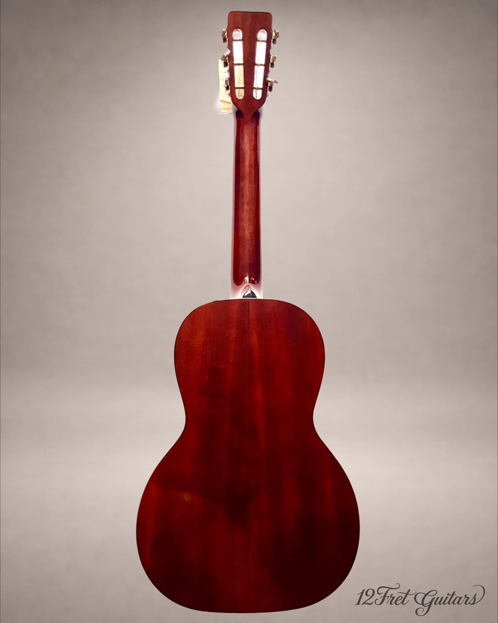Atkin Essential Parlour Akustikgitarre – Rückansicht komplett