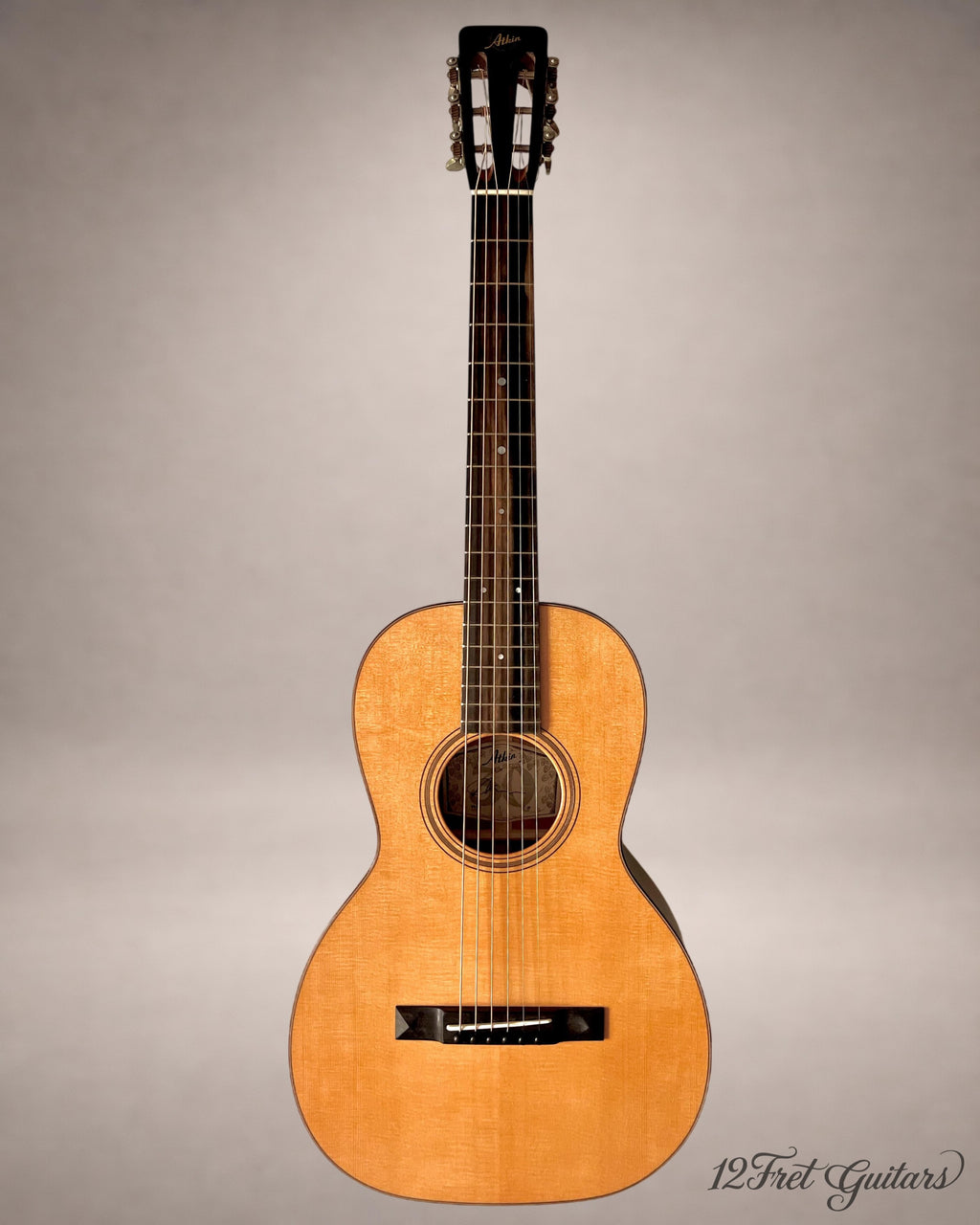 Atkin Essential Parlour Akustikgitarre – Vorderansicht komplett