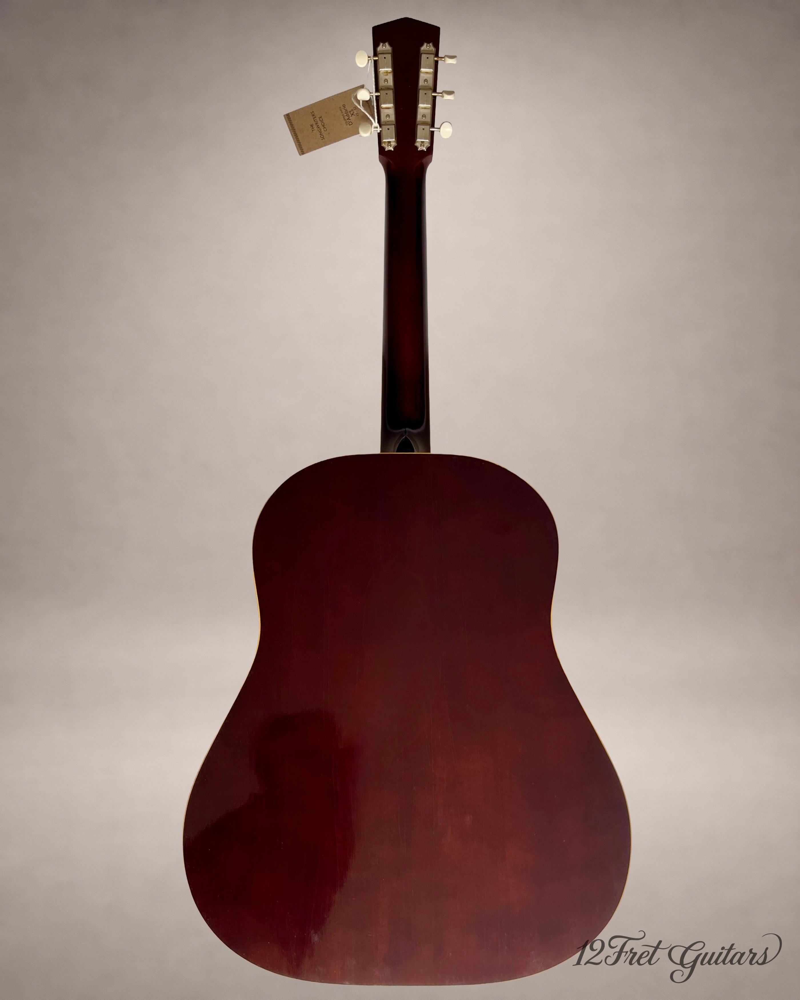 Atkin Hawaiian Master Reserve Akustikgitarre – Rückansicht komplett