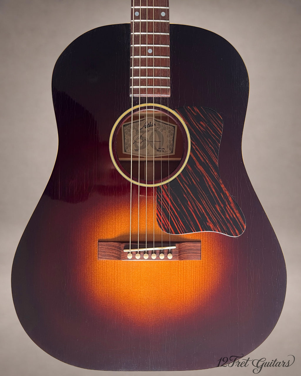 Atkin Hawaiian Master Reserve Akustikgitarre – Vorderansicht