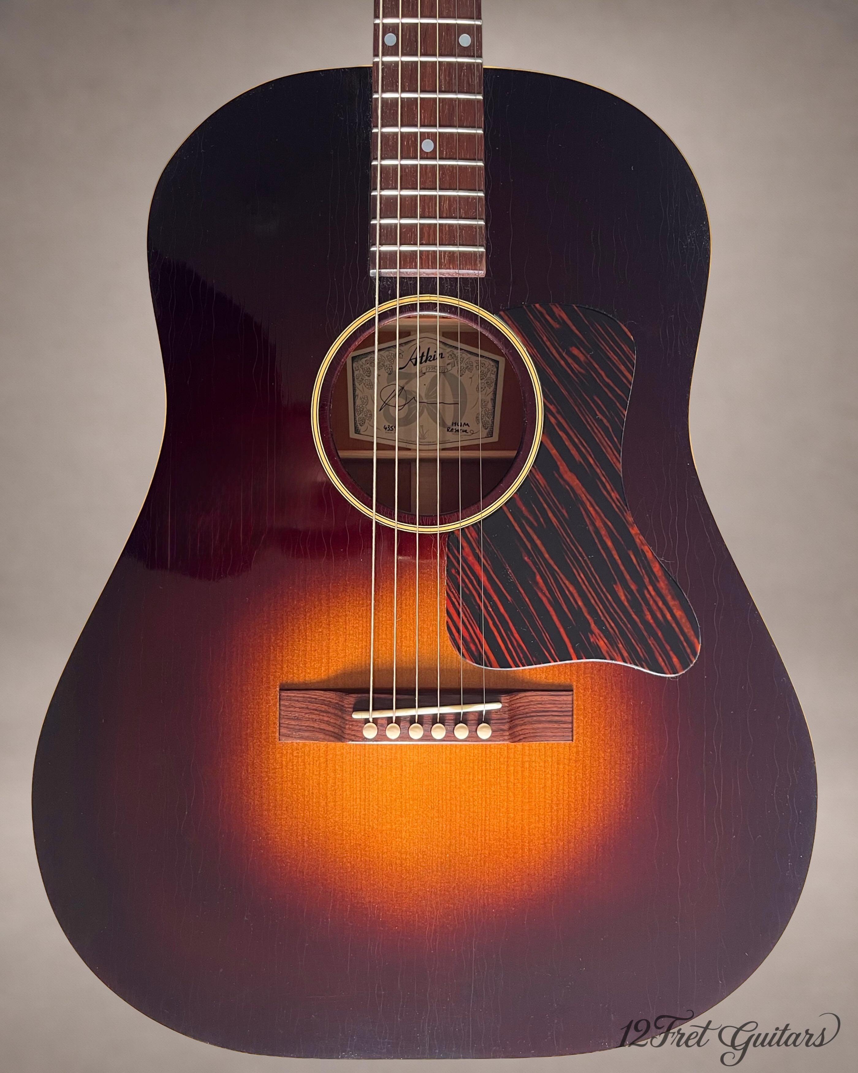 Atkin Hawaiian Master Reserve Akustikgitarre – Vorderansicht