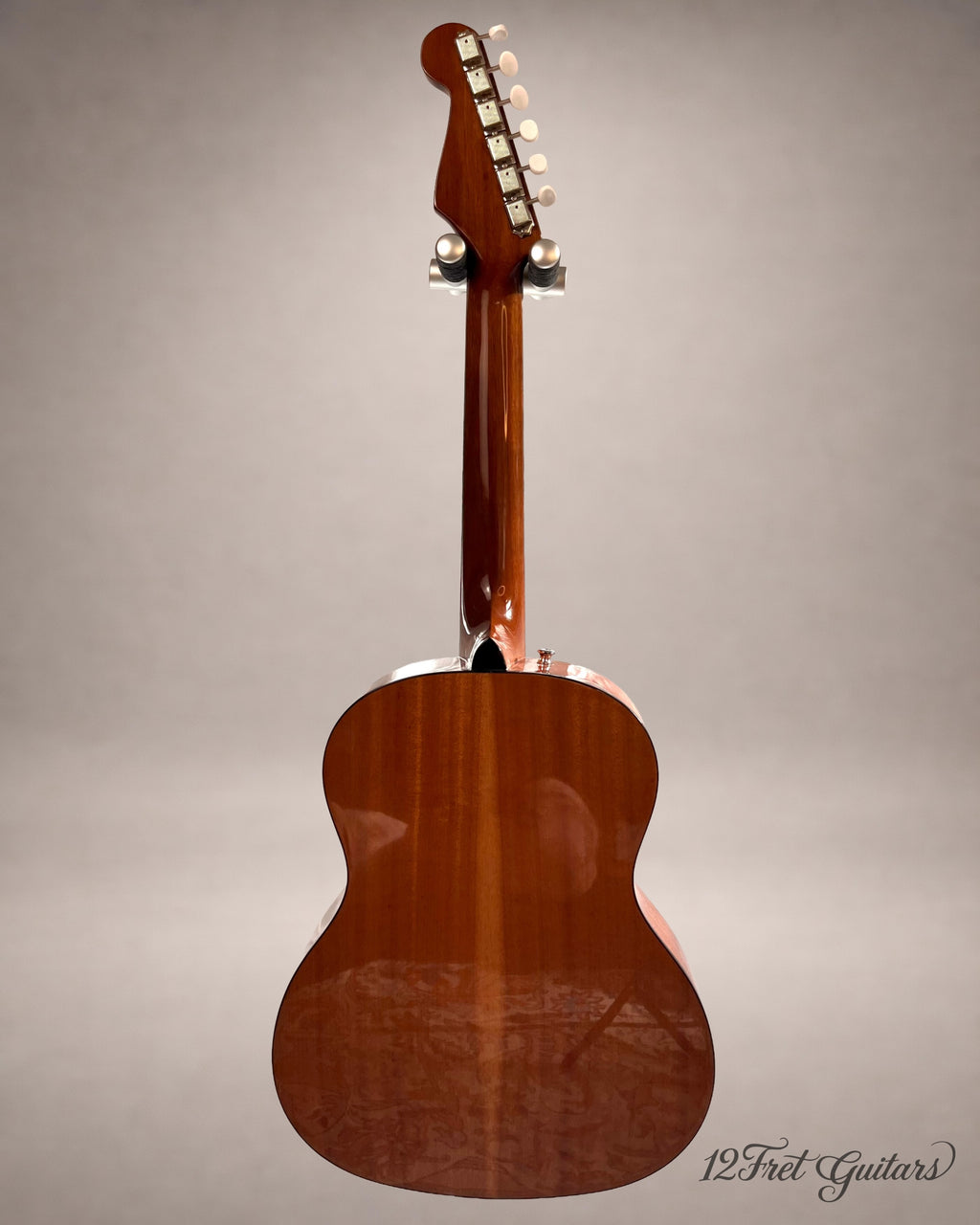 Fender Sonoran Mini 3/4 – Gesamtansicht von hinten mit Hals und Mechaniken