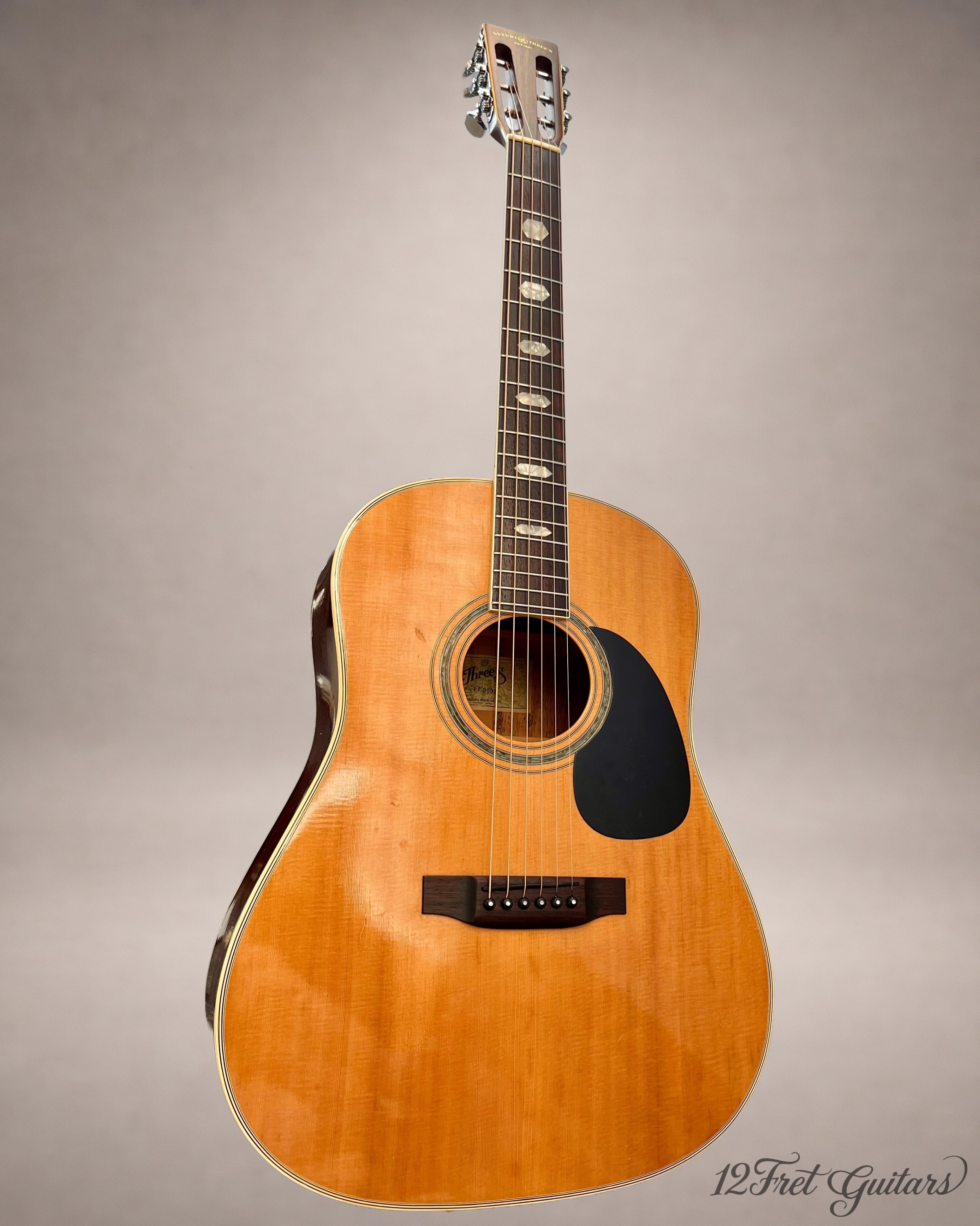 Suzuki Three-S FE-200-B (1978) Akustikgitarre Details