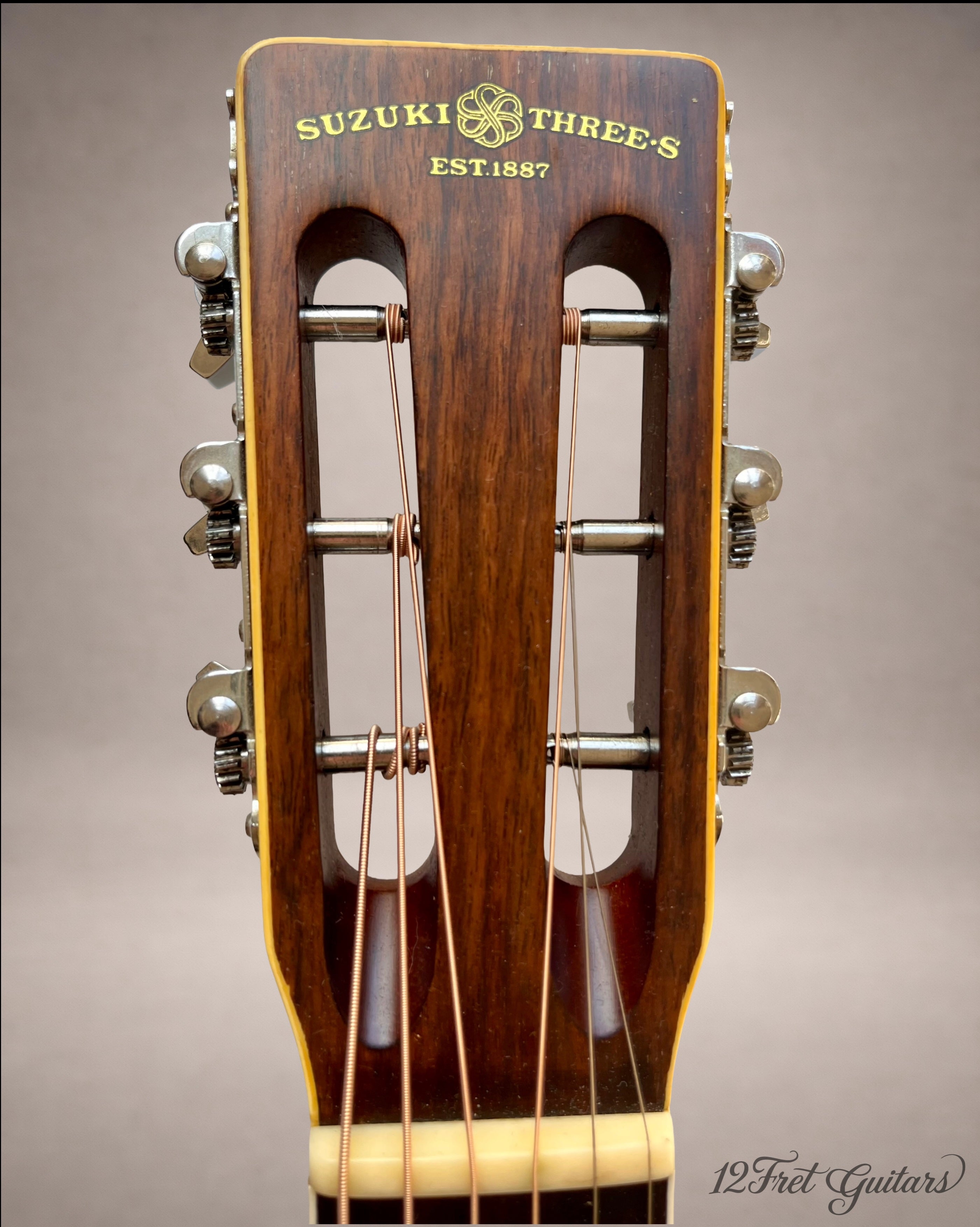 Suzuki Three-S FE-200-B (1978) Akustikgitarre Details