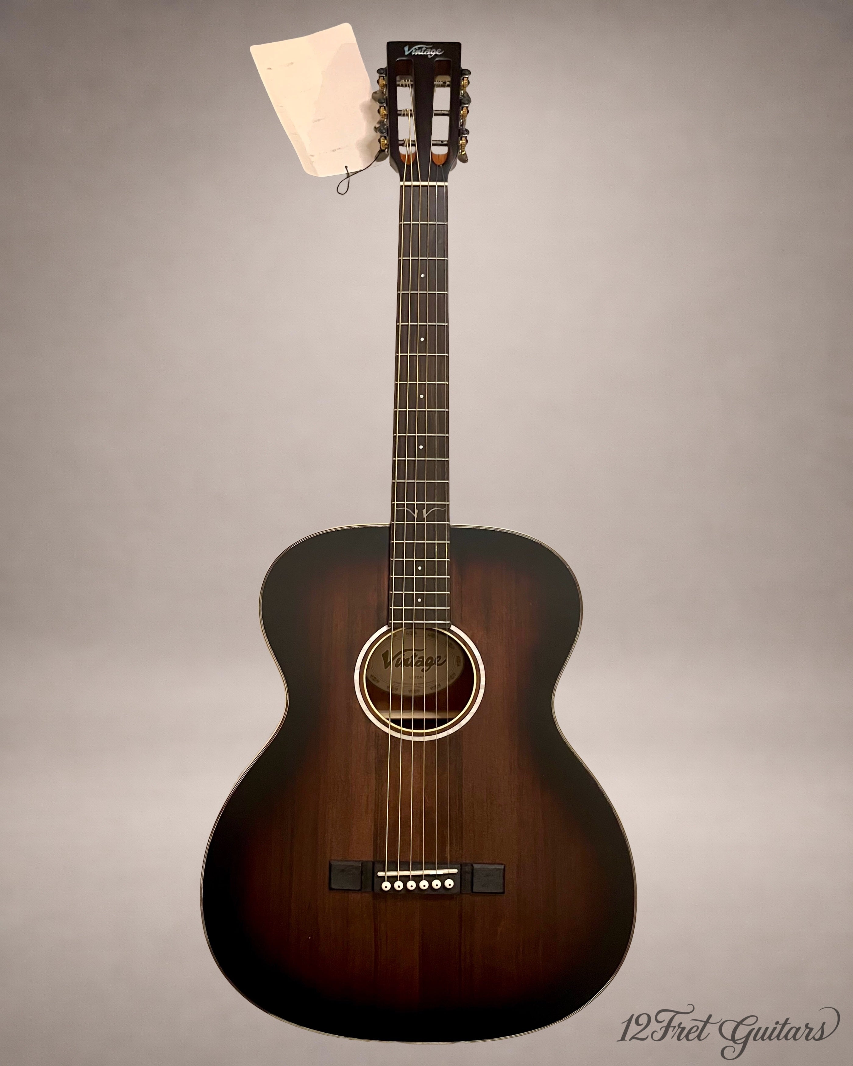 Vintage V440AQ Historic (2019) Akustikgitarre Details