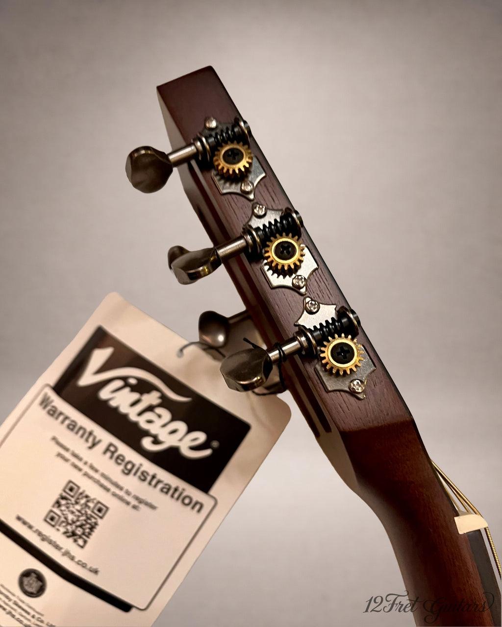 Vintage V440AQ Historic (2019) Akustikgitarre Details