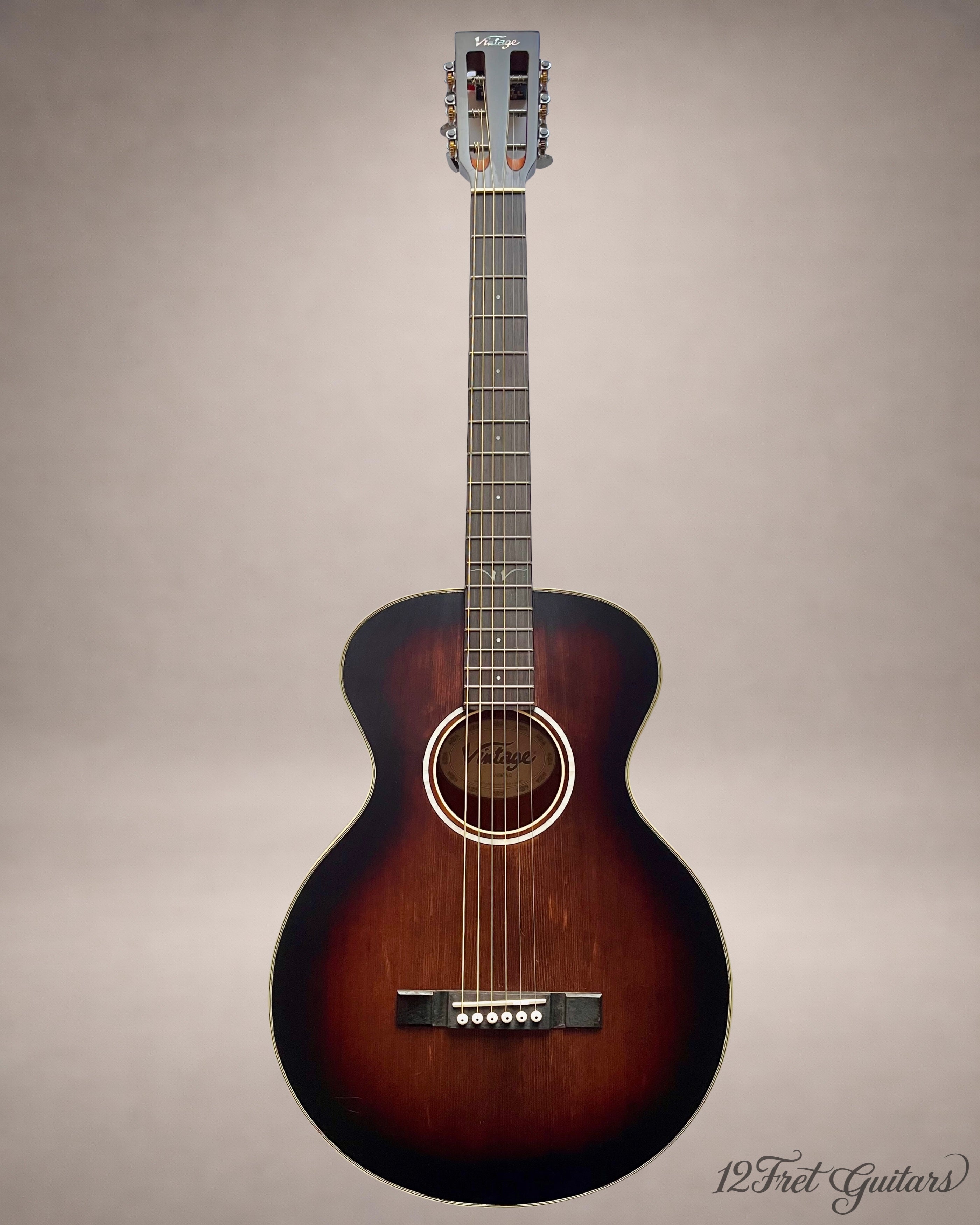 Vintage V880AQ Historic (2019) Akustikgitarre Details