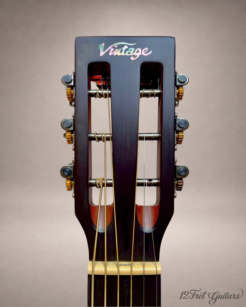 Vintage V880AQ Historic (2019) Akustikgitarre Details